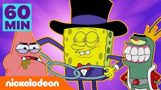 Bob Esponja | 60 MINUTOS de todos os melhores momentos NOVINHOS de Bob Esponja! | Nickelodeon