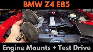BMW Z4/E85 DIY Engine Mount Replacement (M54B30) + Test Drive