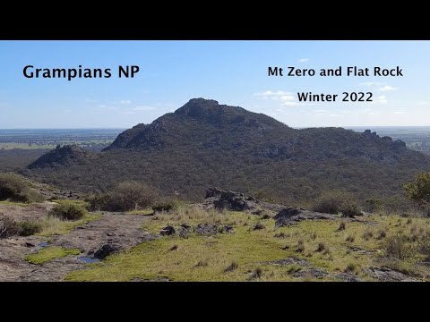 Grampians NP -  Mt Zero and Flat Rock