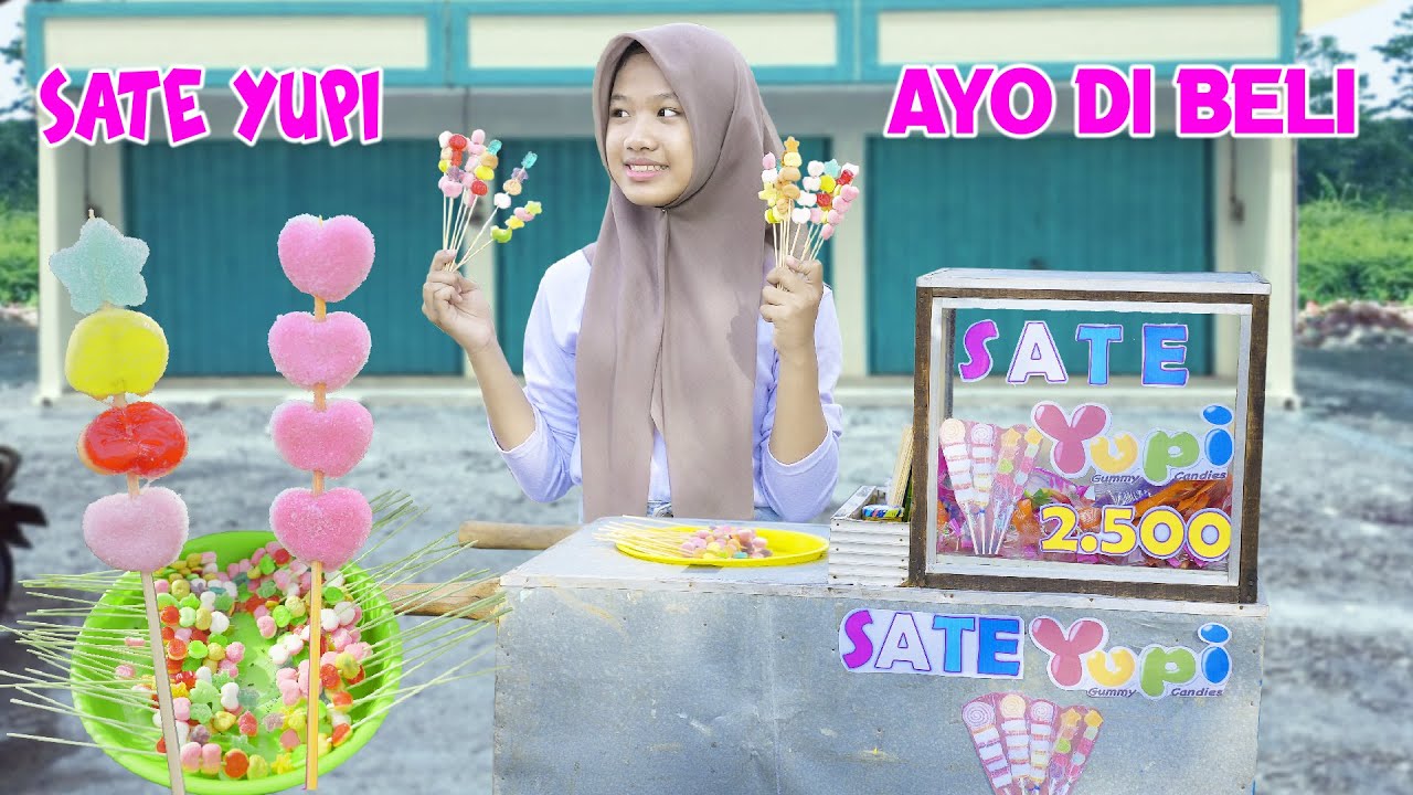 Dinda Jualan Sate Yupi
