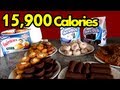 "The Sweetest Food Challenge in the History of Ever" (Hostess Snack Challenge) | Matt Stonie