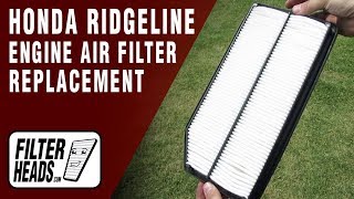 How to Replace Engine Air Filter 2007 Honda Ridgeline V6 3.5L | TA25656, AF4002