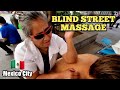 BLIND STREET MASSAGE by Grandma "America" (Indigenous Prayers & Unintentional ASMR) 🇲🇽 MEXICO CITY