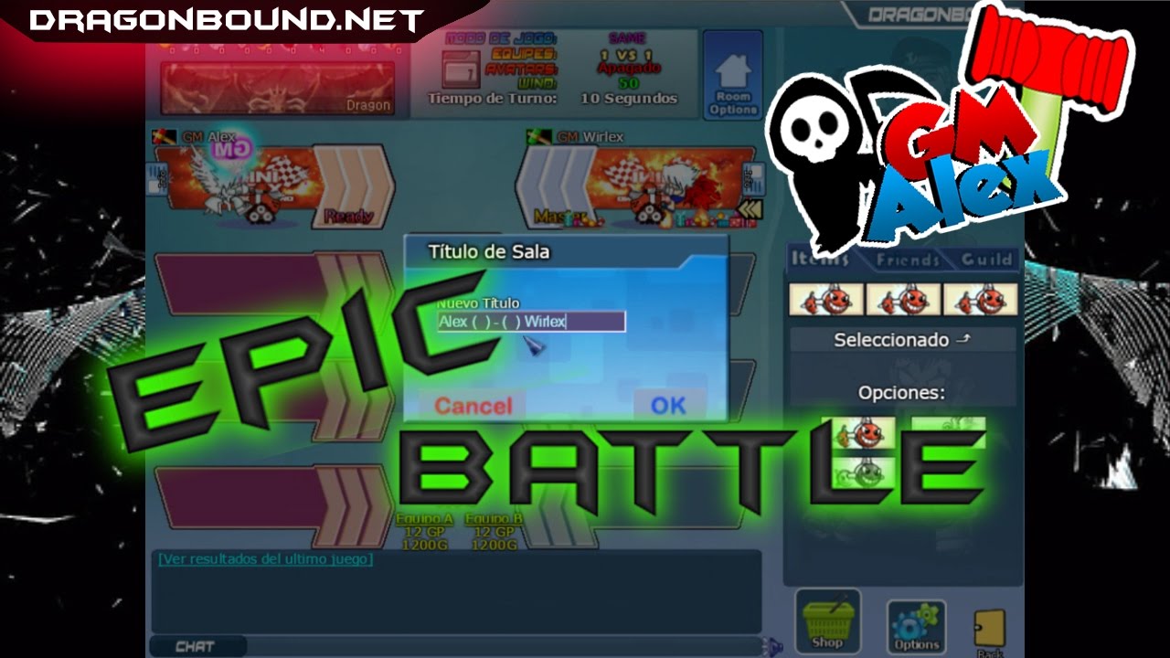 GM Wirlex -vs- GM Alex | Batalla De Maestros | DragonBound