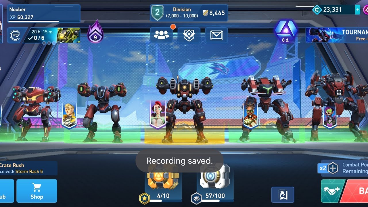 Mech Arena F2P, Red Team Rampage