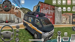 Minibus Simulator Vietnam Gameplay - Real Bus Simulator Driving 3D Adventure - Android Gameplay screenshot 1