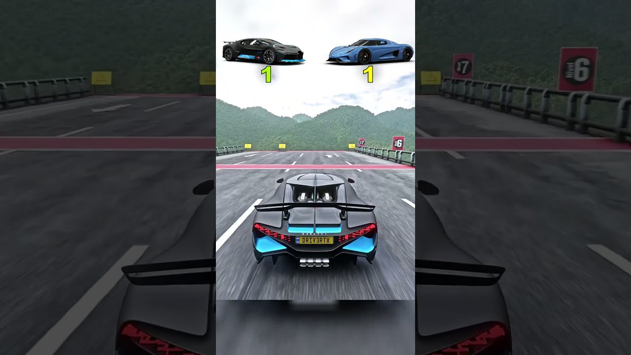 Bugatti Divo Vs Koenigsegg Regera