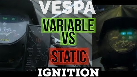 vespa VCDI vs STATIC ignition | whats FASTER?! 50-100kmh acceleration | FMP - SolidPASSion |