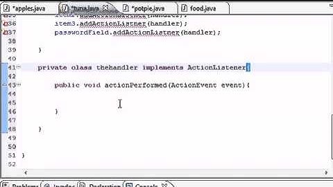 Java Programming Tutorial   53   ActionListner   YouTube