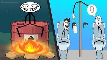 RAGDOLL BREAK KICK LOSER vs THIEF PUZZLE TO PASS A LEVEL - New UPDATE Satisfying Double Gameplay ios