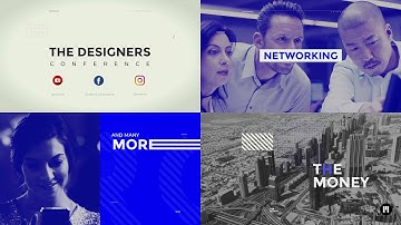 Conference Opener Modular Template for Apple Motion & FCPX