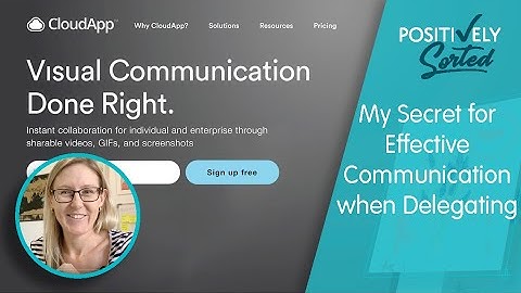 CloudApp - My Secret Tool for Effective Communication when Delegating to a VA