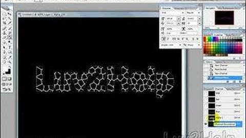 Lightning Text Effect - Adobe Photoshop