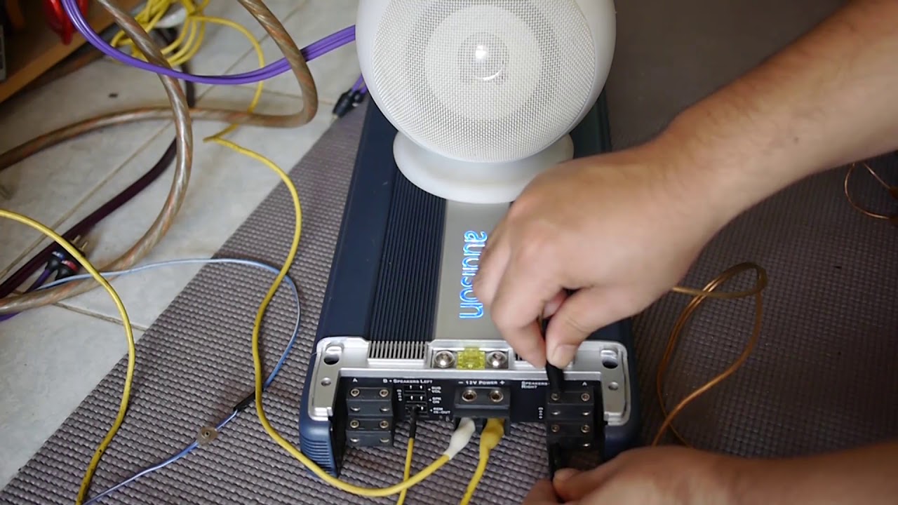 Audison LRx 4.1k Amplifier - YouTube