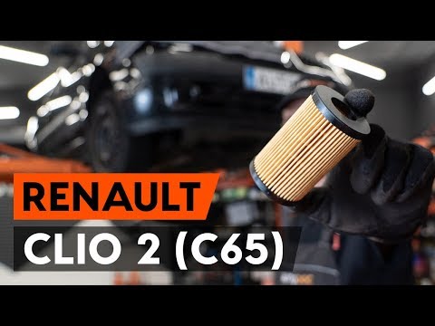 Ölwechsel RENAULT CLIO 2 (C65) (wie Öl und Ölfilter wechseln) [AUTODOC TUTORIAL]