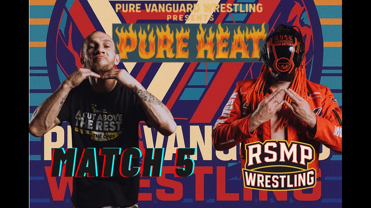 Pure Vanguard Wrestling Pure Heat Match five Peter Gianni VS Damien Black RSMP Wrestling