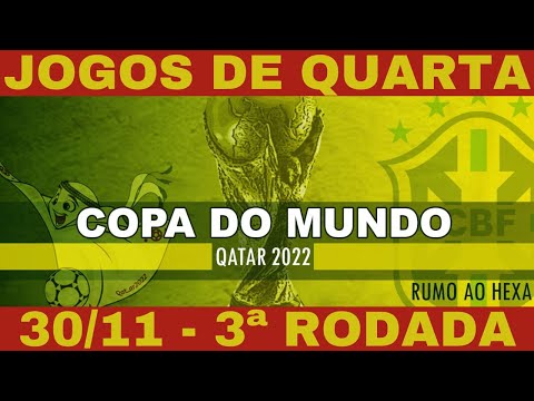 Copa 2022: confira os resultados dos jogos desta quarta-feira (30)