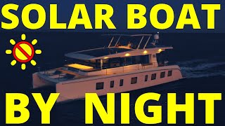 SOLAR BOAT BY NIGHT SILENT 55