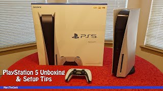 PlayStation 5 Unboxing & Initial Setup Tips