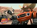 Cowboy Blaze Rescues Missing Animals! | Blaze and the Monster Machines