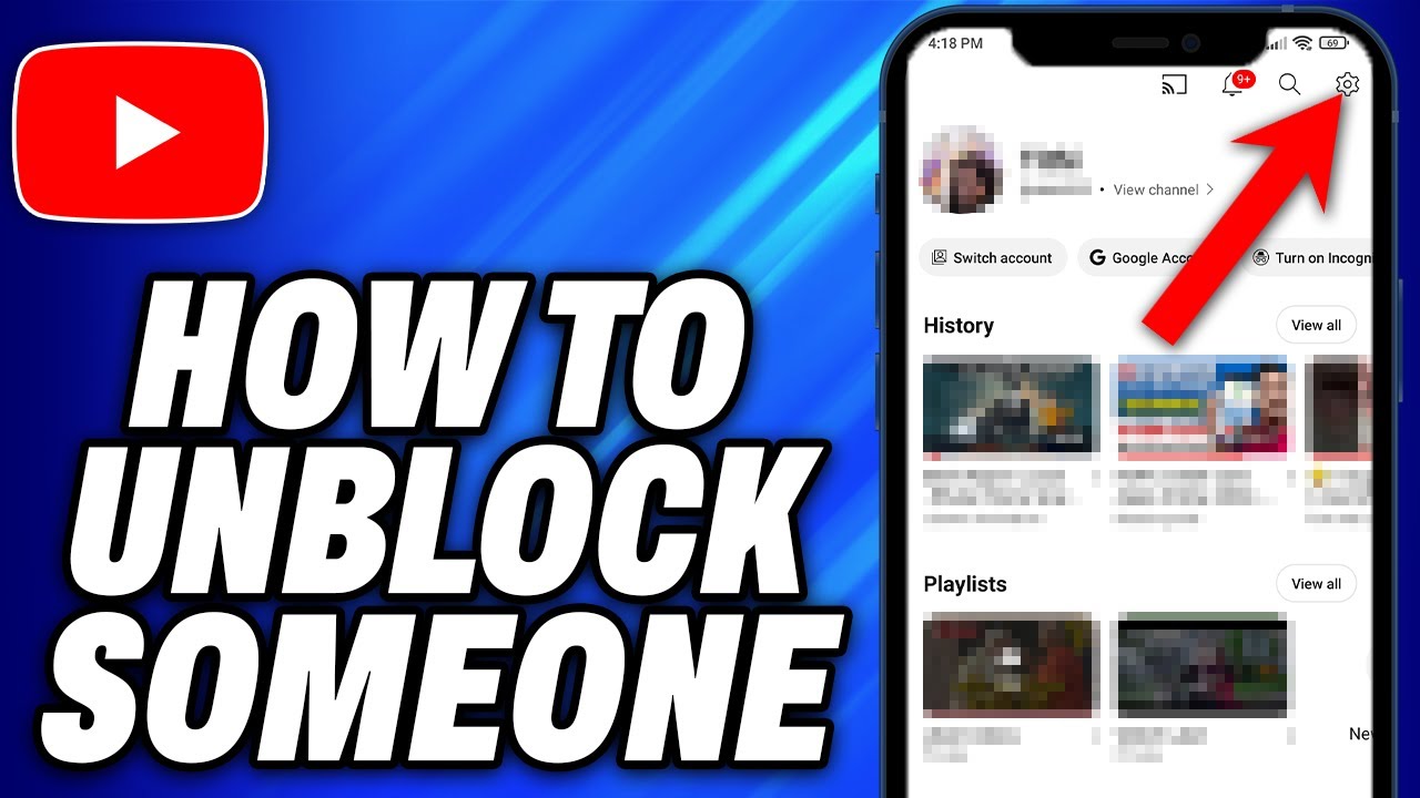 How To Unblock Someone on Youtube Mobile - Easy Fix - YouTube
