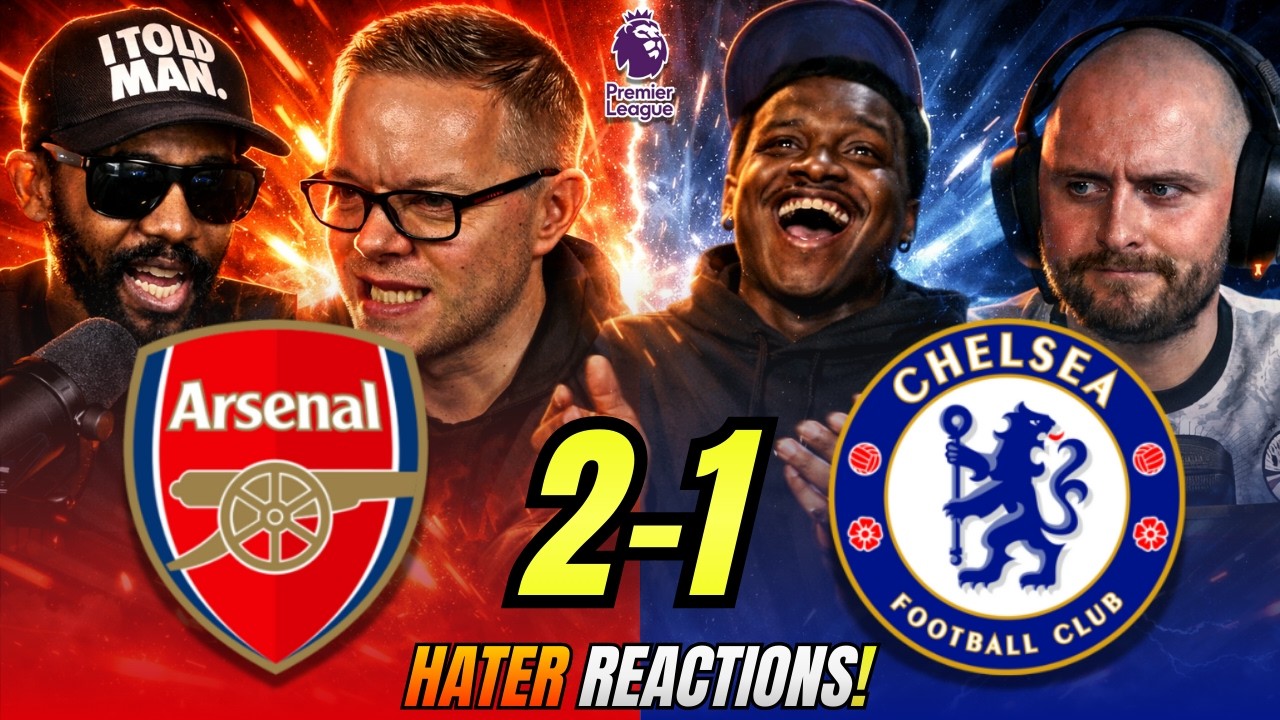 Arsenal’s RIVALS & HATERS reactions to Arsenal 2-1 Chelsea | Premier ...