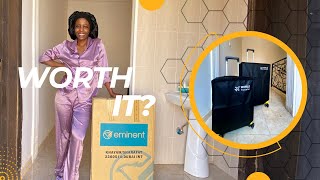 A $235 Eminent 2piece luggage set(20/28inch) Unboxing+ First Impressions