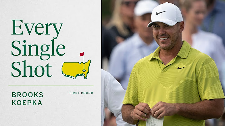 Brooks Koepka's First Round | Every Single Shot | The Masters