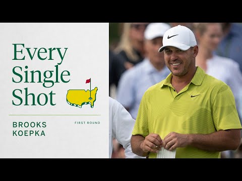 Brooks Koepka's First Round | Every Single Shot | The Masters