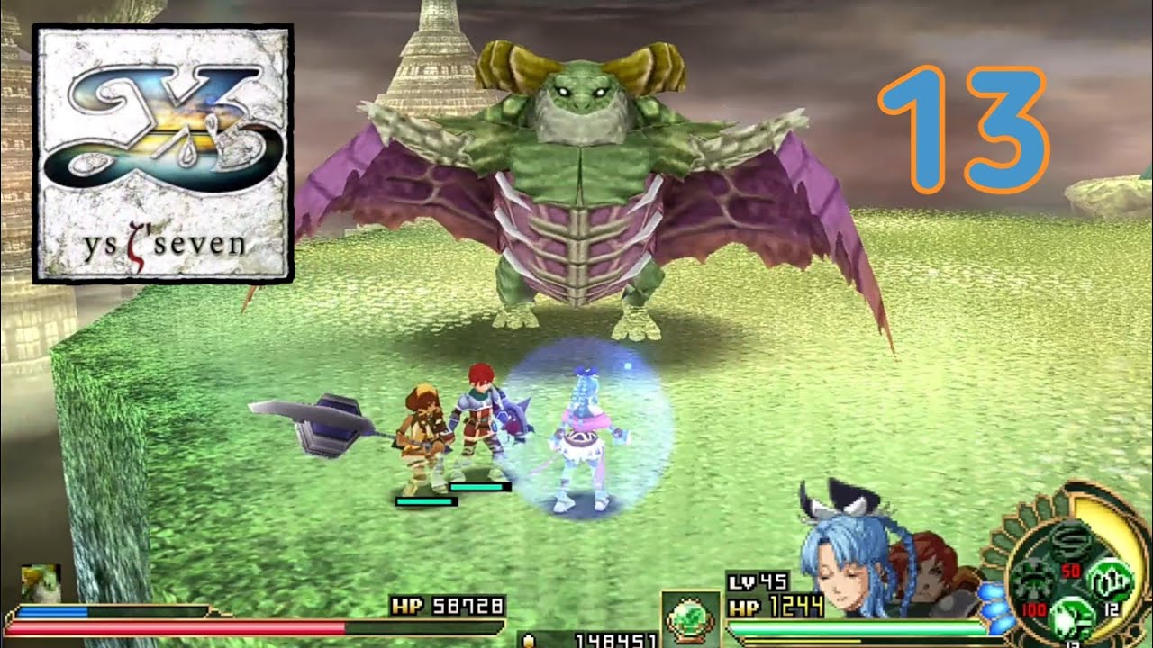 Ys Seven Nightmare PSP Gameplay 13 - Guide, Walkthrough - YouTube