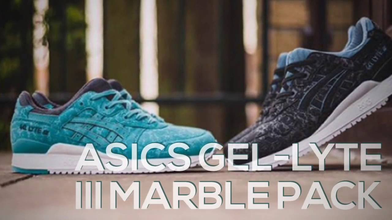 asics gel lyte 3 marble pack