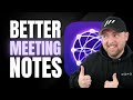How to take Better Meeting Notes as a Manager using AI in Reflect