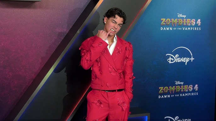 Malachi Barton "Zombies 4: Dawn of the Vampires" Premiere Blue Carpet