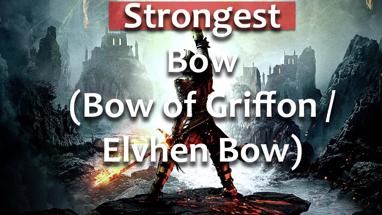 Dragon Age Inquisition - Rare Strongest Bow (Bow of Griffon / Elvhen