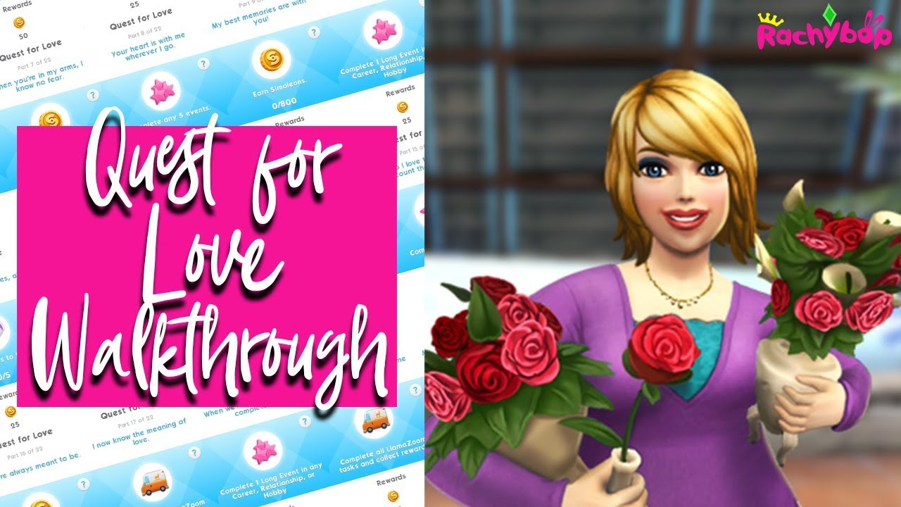 The Sims Mobile Quest for Love Walkthrough! - YouTube