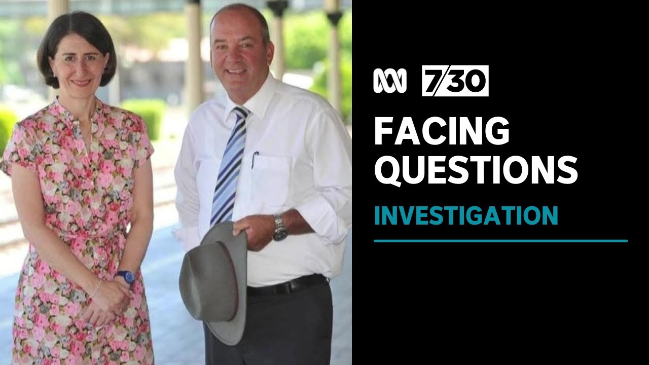 Gladys Berejiklian Facing Questions About An Ongoing Investigation Into Daryl Maguire 7 30 Youtube