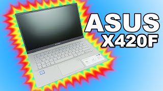 ASUS VivoBook X420F Unboxing y Especificaciones - Que Portatil Comprar para 2021 Colombia parte 4