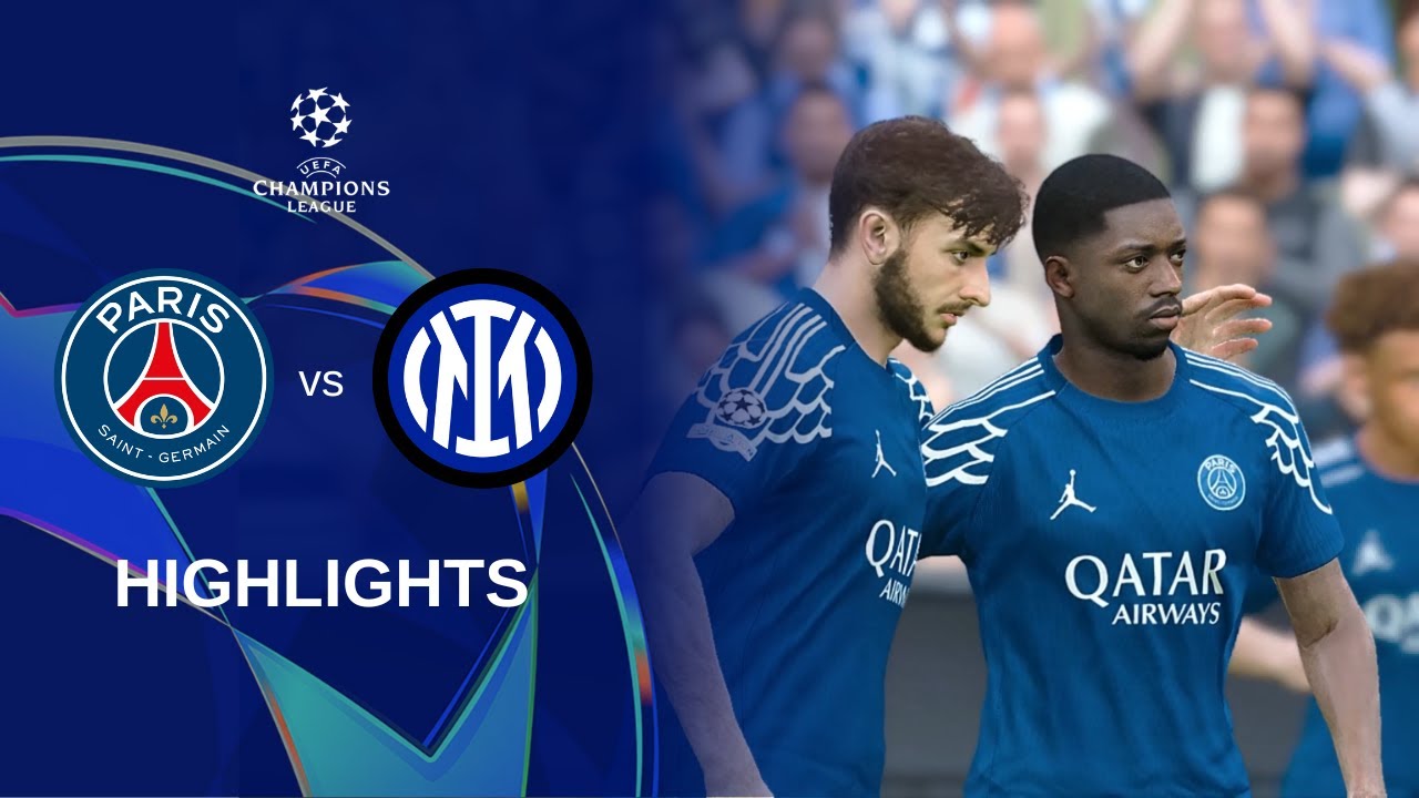 PES 2021 | Ultra Realism Graphic Mod | PSG vs Inter Milan - UEFA Champions League Final 2025
