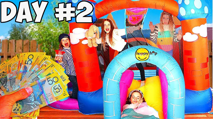 LAST TO LEAVE THE BOUNCY HOUSE WINS $1000 Challenge w/ The Norris Nuts