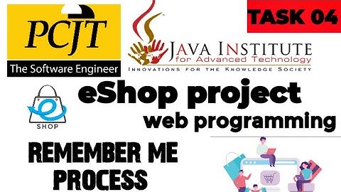 Web Project Task 04| java institute |  1st Year | e shop @Java Institute for Advanced Technology