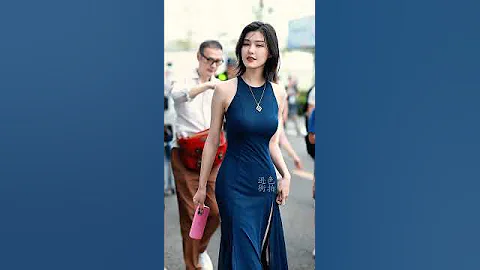 Beautiful chinese girl street fashion stylist outfit #beautiful #fashion #tiktok #shorts #douyin