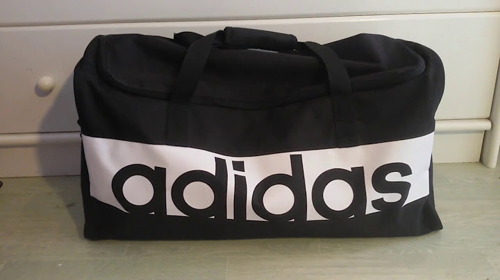 Mon sac de foot pour le premier entraînement de la saison 2017-2018
