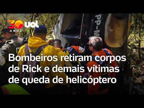 Firefighters recover bodies of Rick and other helicopter crash victims in SC