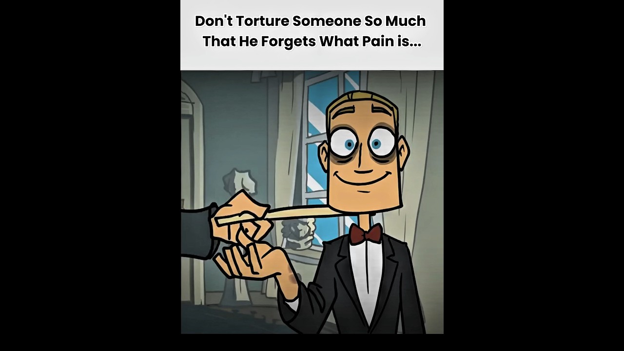 Don't torture someone so much that he forget what pain is...#anime