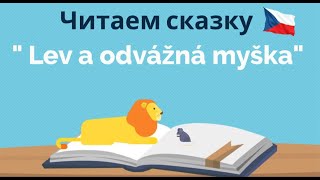 Lev a odvážná myška | Читаем сказку на чешском | Новые слова и выражения | Упражнение