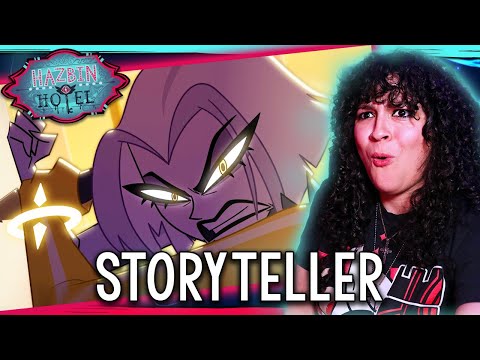 WOAH LESBIAN REACTS HAZBIN HOTEL 2x02 STORYTELLER