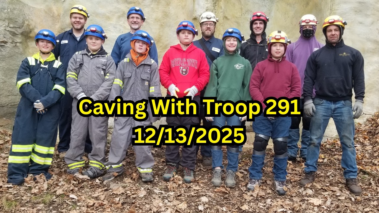 Cave Exploring With Scouting America Troop 291