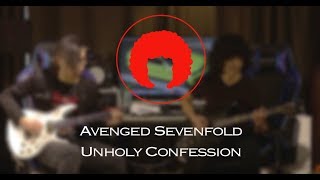 Avenged Sevenfold - Unholy Confession (Dual Guitar Cover with my student   tab)