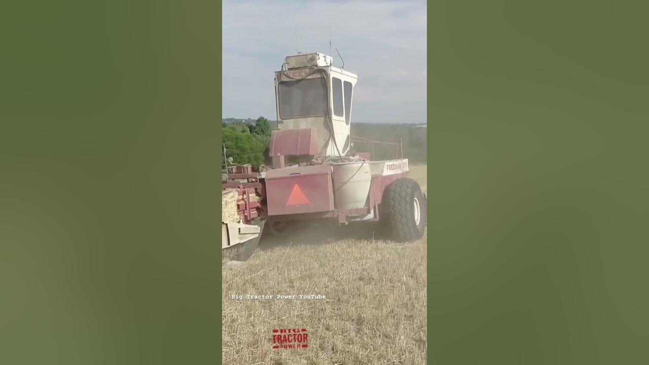 FREEMAN 200 Self Propelled Baler bigtractorpower YouTube