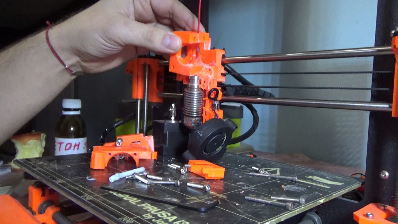 Prusa extruder issue YouTube